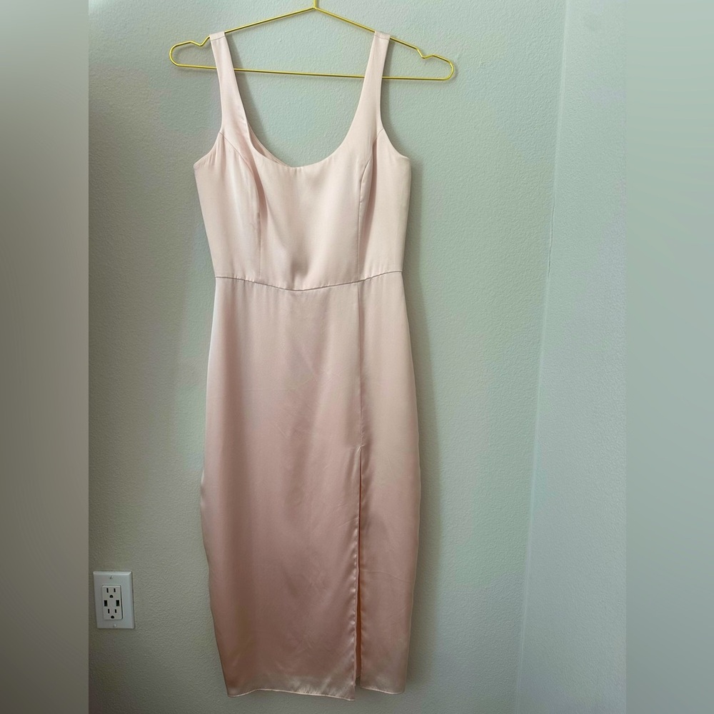 Amanda Uprichard 'Donovan' Dress in Blush (XS|NWT)